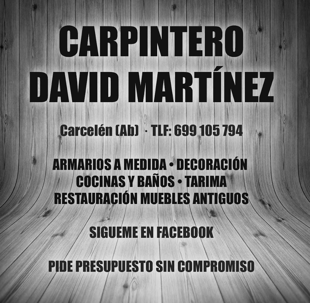 CARPINTERO DAVID MARTÍNEZ